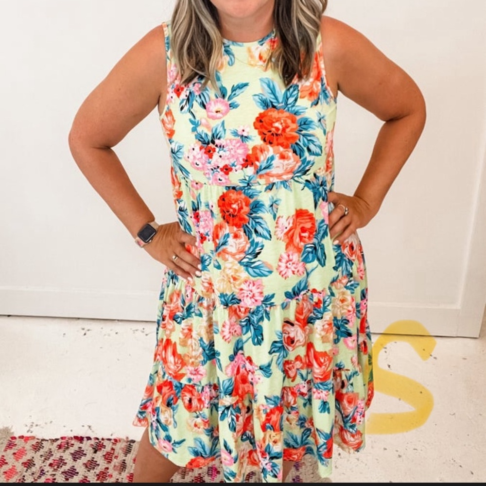 Bali Floral Dress